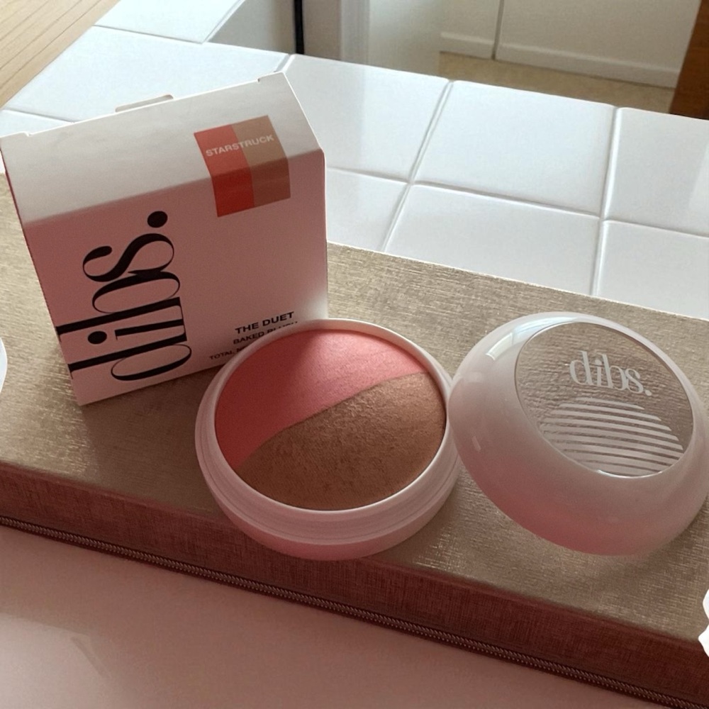 DIBS Beauty The Duet Baked Blush in Starstuck ⭐️ - Picture 2 of 3